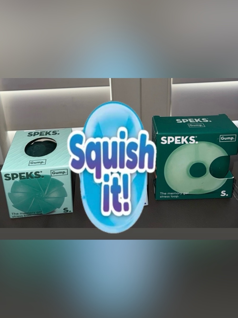 SPEKS Gump. Memory Gel Stress Balls -2